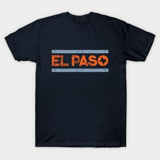 Retro El Paso, Texas // Vintage Hometown Texas El Paso Texan Pride T-Shirt